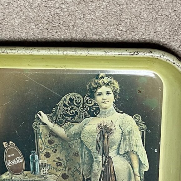 VTG  Coca-Cola Metal Commemorative Tray 80th Anniversary Bottling Co.10.5"x13.2" - Picture 10 of 12